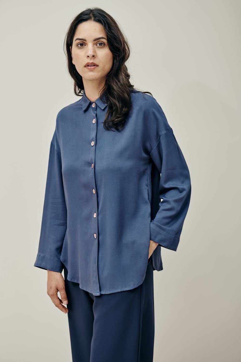 Patti Shirt - Navy