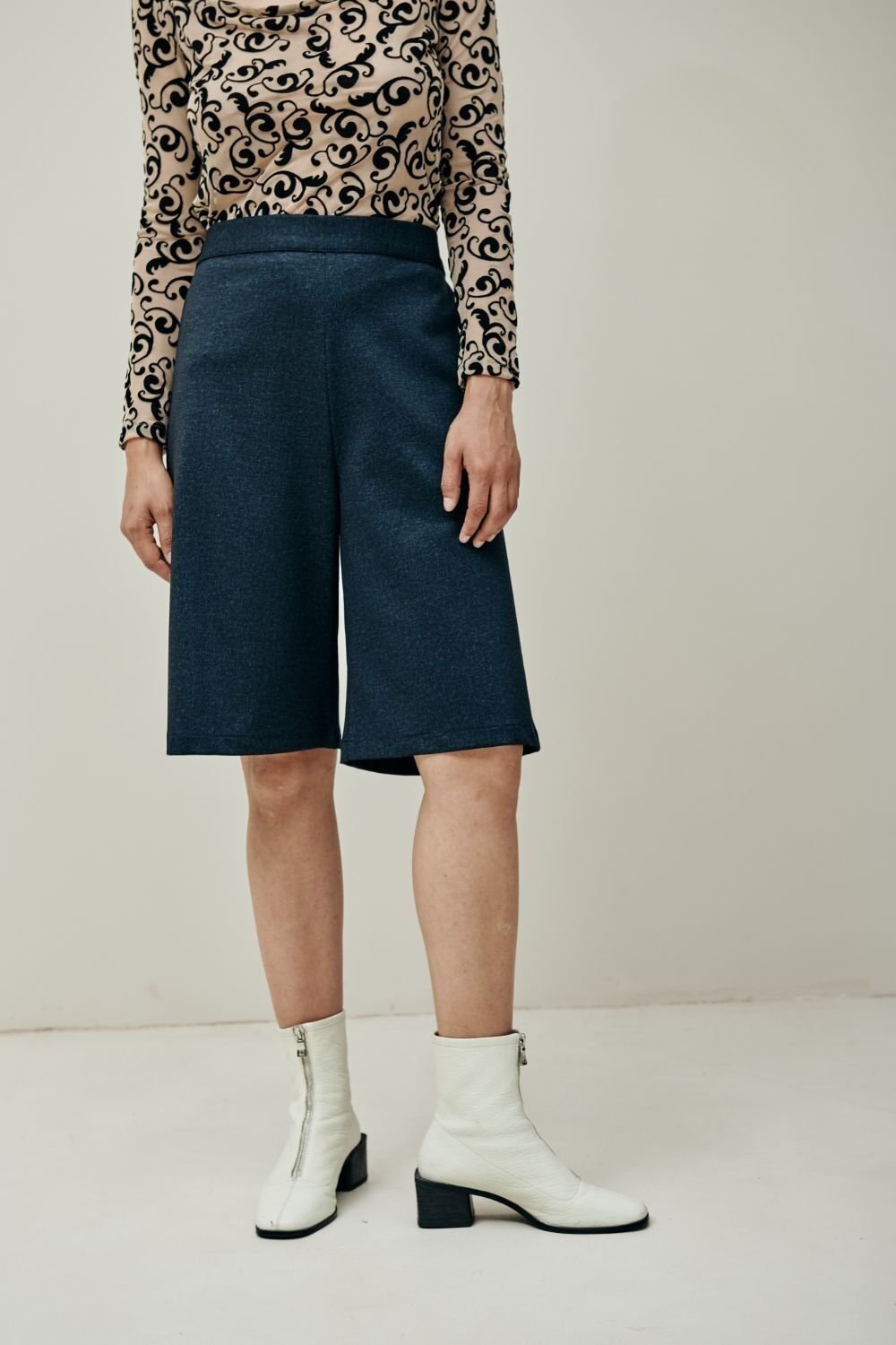 Bermuda PJ- Indigo