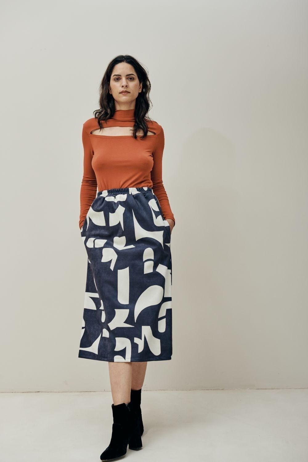 Mariana Skirt - Geometric