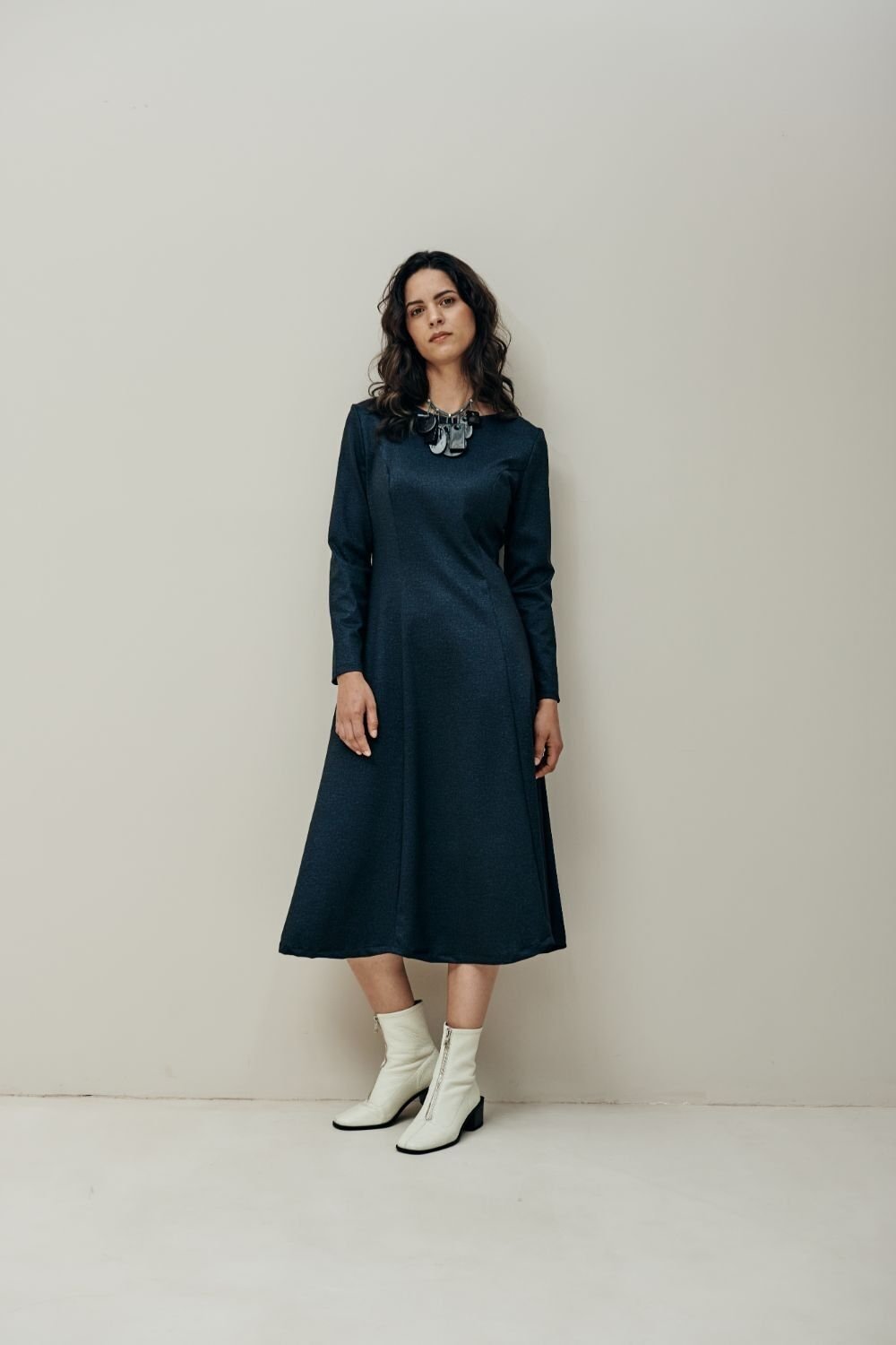 Florence Dress- Indigo