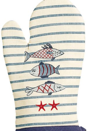 New Pesk Kitchen Glove Bleu 18 X 28