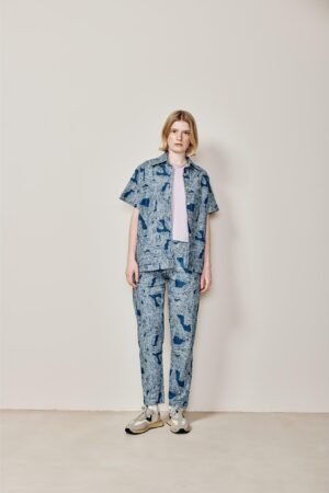 Osiris Summers Pants - Blue Leaf