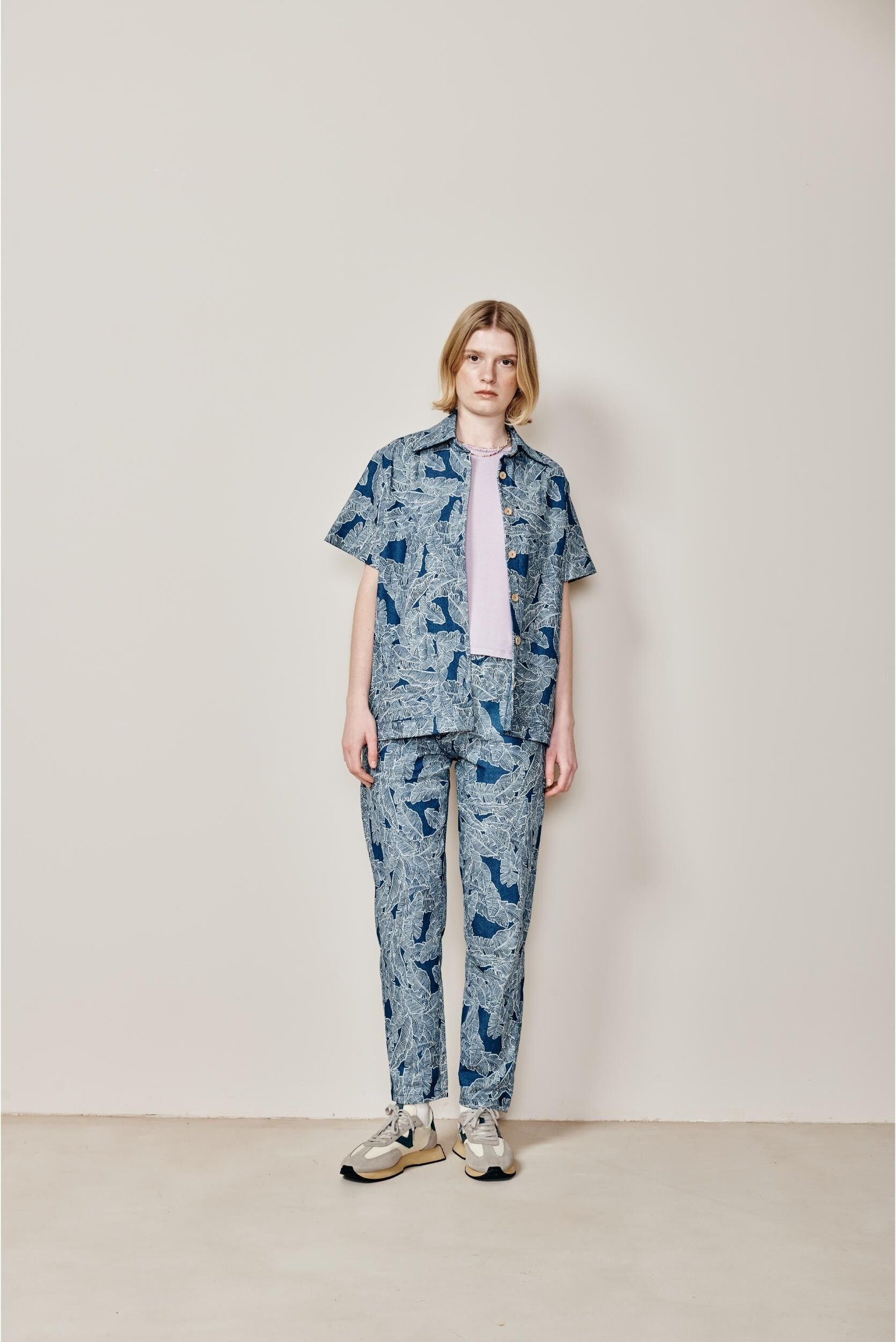 Osiris Summers Pants - Blue Leaf