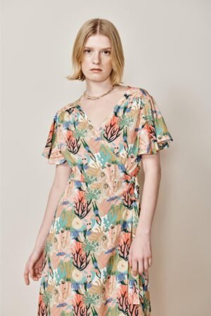 Natalie Korcula Dress-Original Print