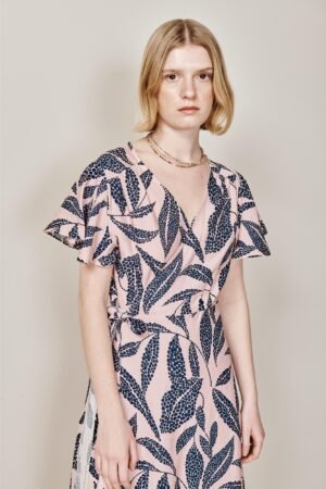 Natalie Korcula Dress - Leaf