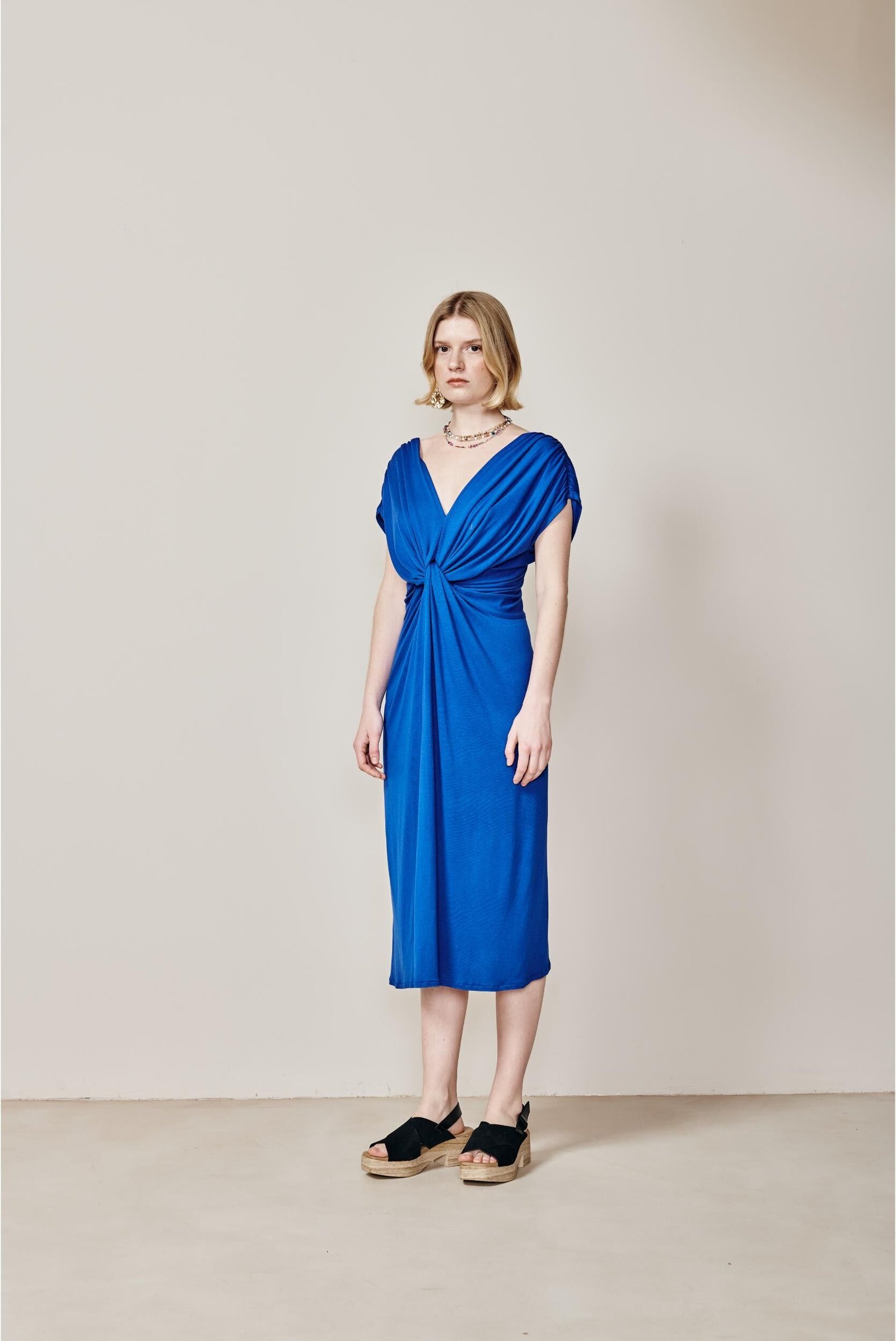 Danli Dress - Blue - Image 2