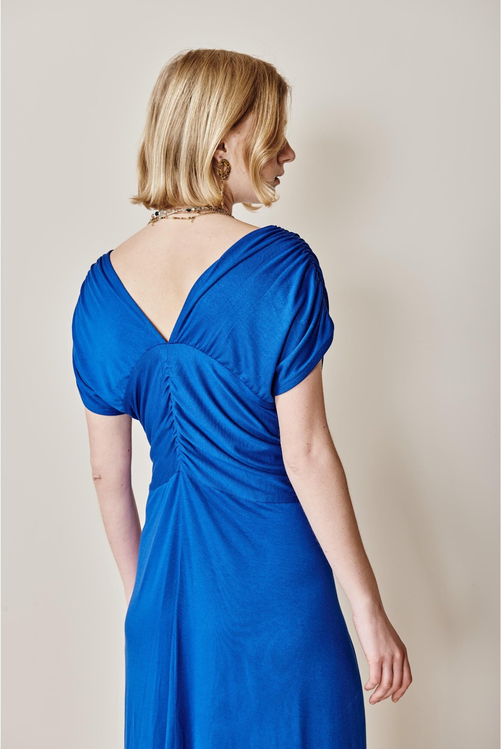 Danli Dress - Blue - Image 3