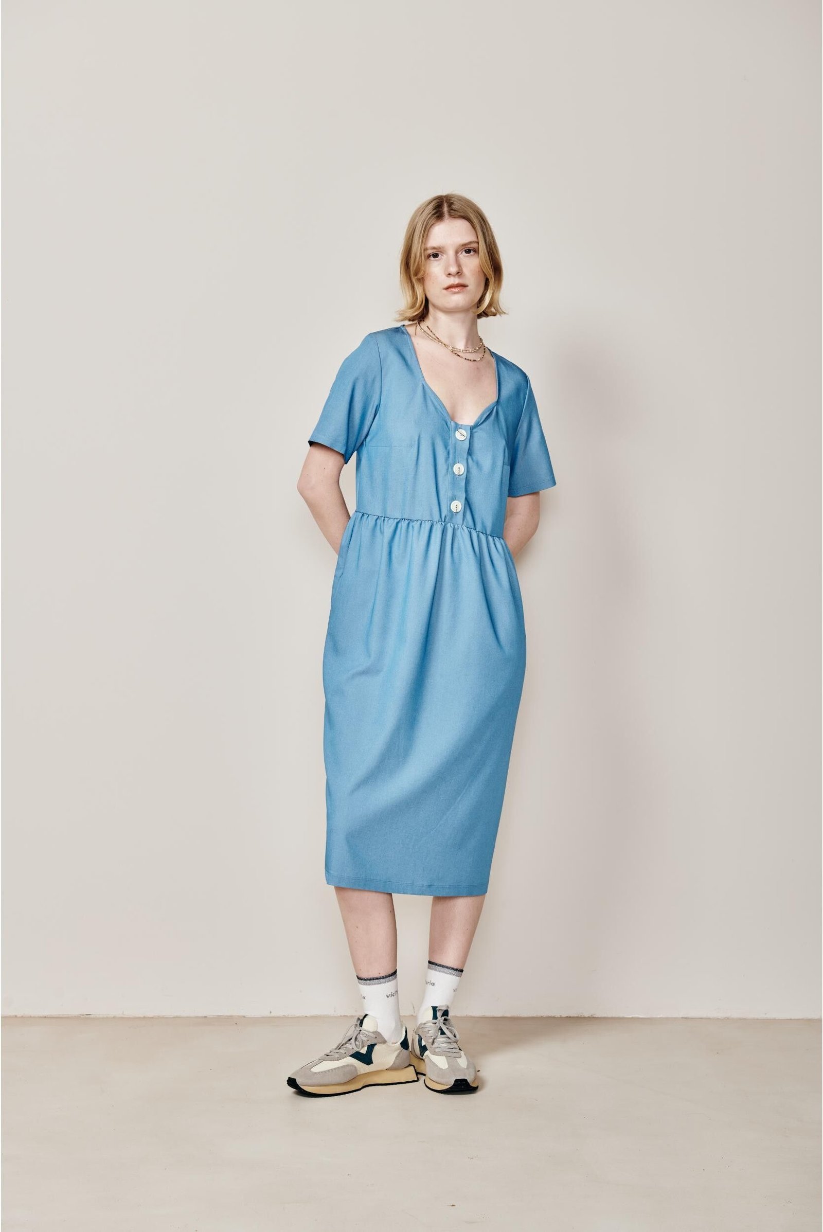 Rota Dress- Jean