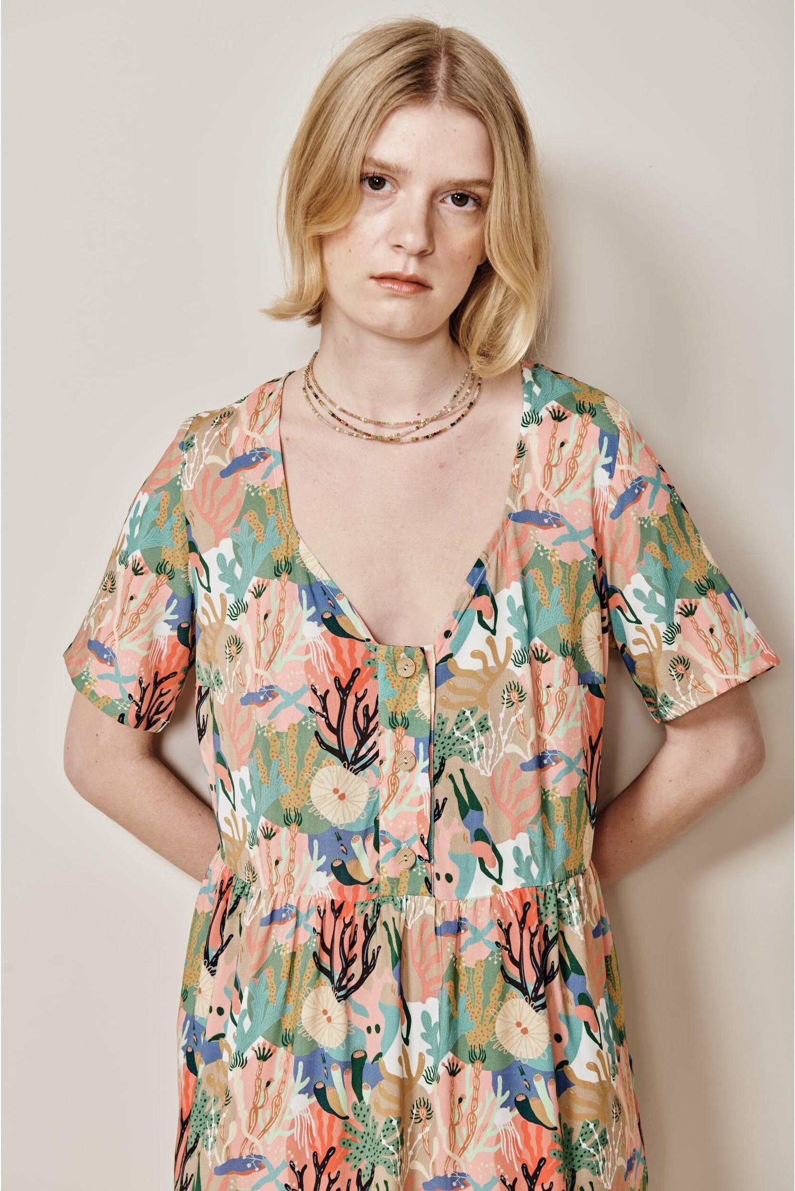 Rota Dress- Original Print