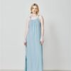 San Lucar Halter Dress - Blue | vestido halter azul