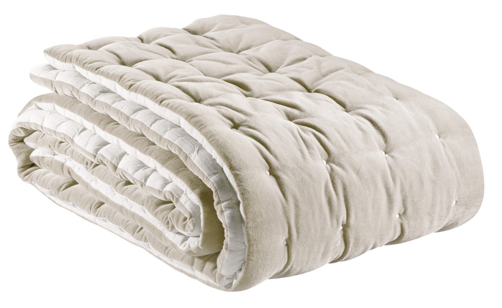 Elise Quilted Bedspread Grège 240 X 260