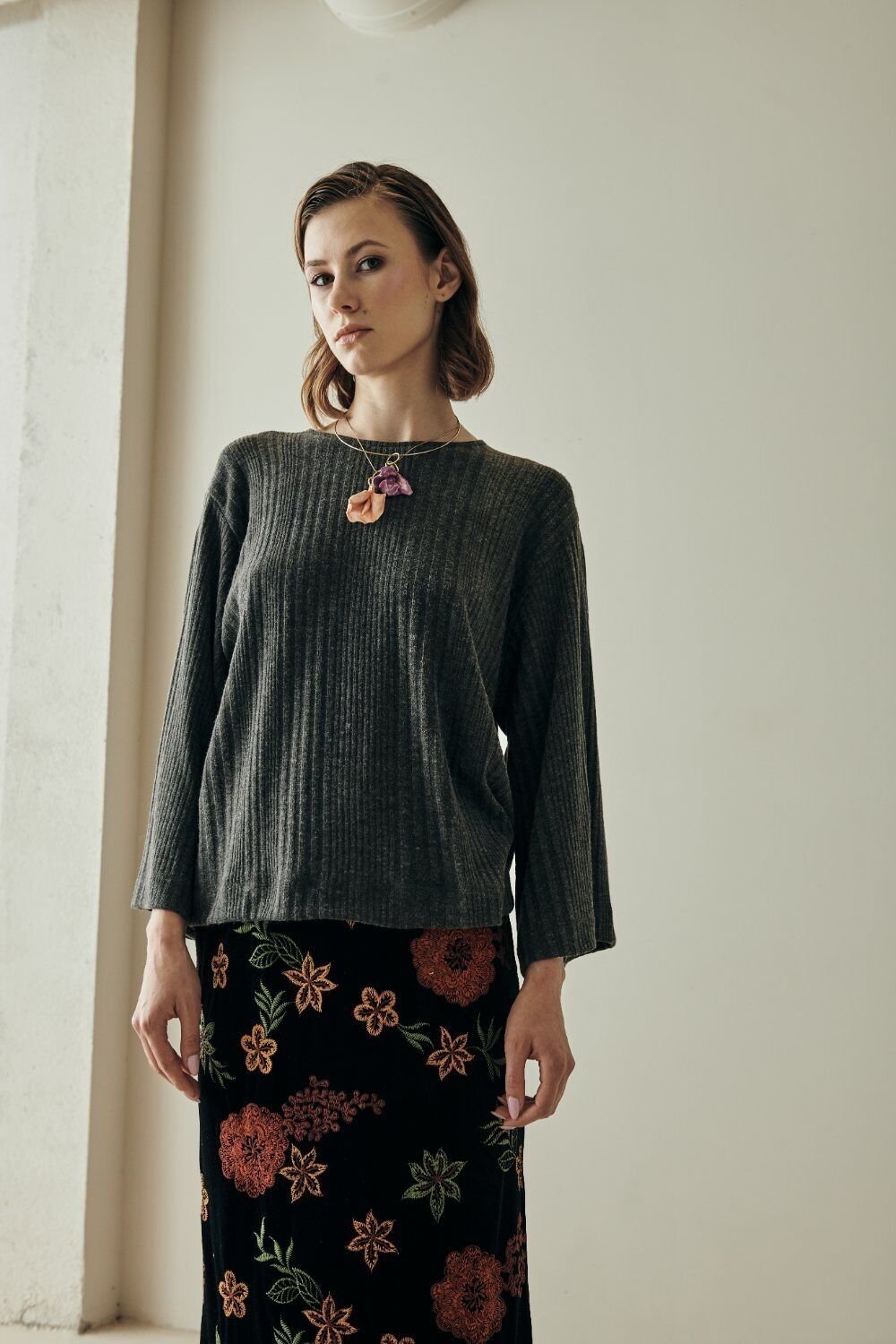 Bonmati Top - Grey