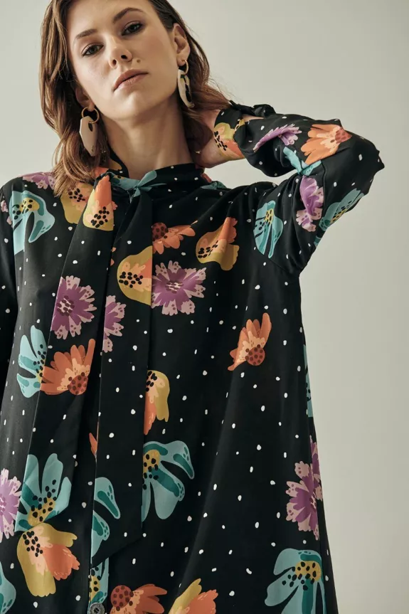 Serena Dress- Original Print