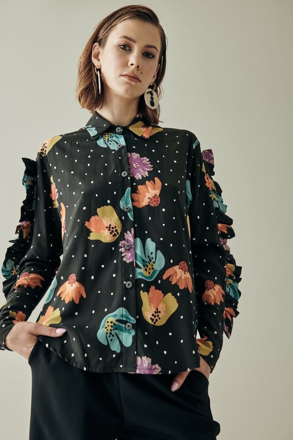 Camisa Stefi- Original Print