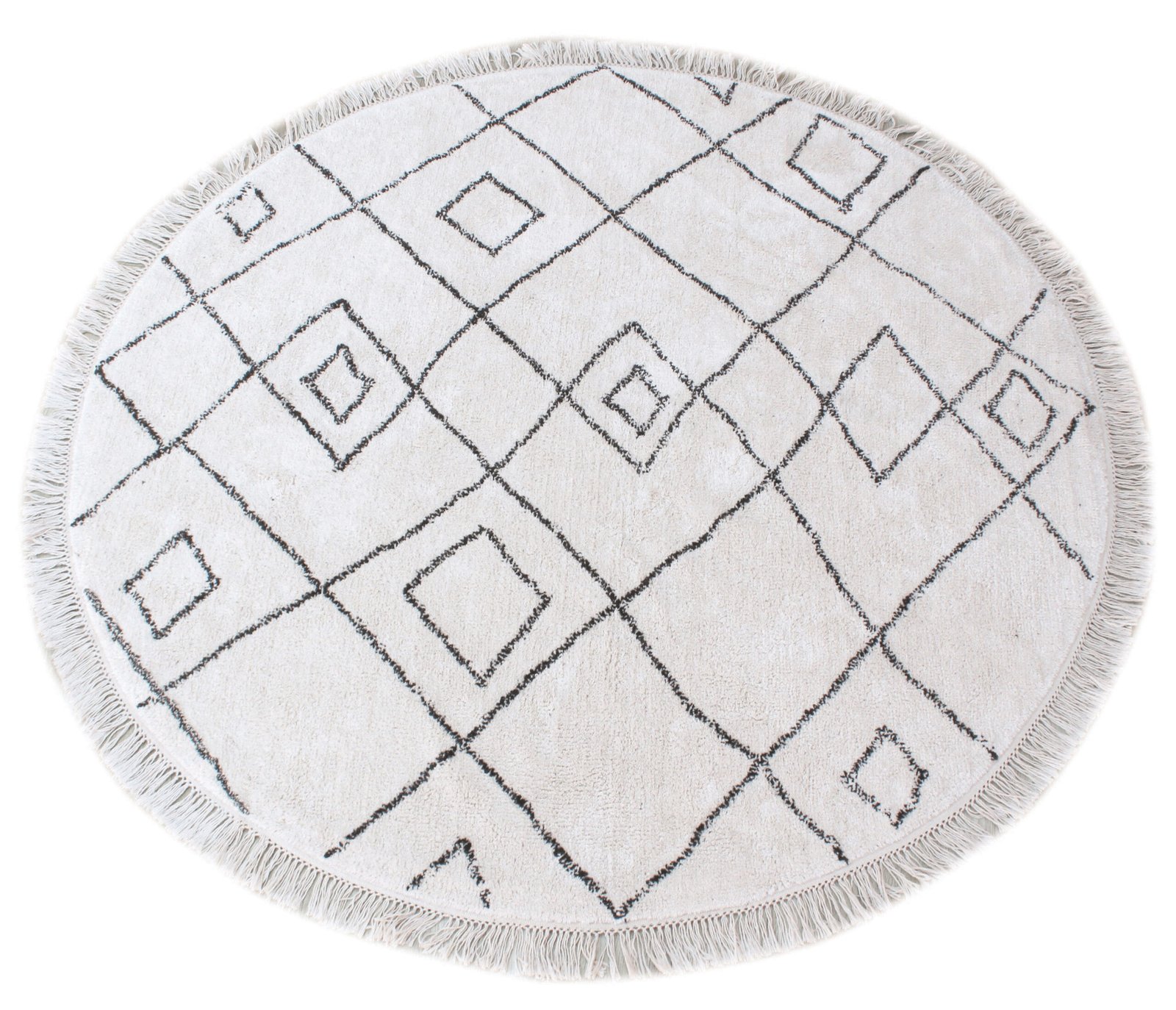 Ervin Rug Ivoire/Taupe Diameter 160
