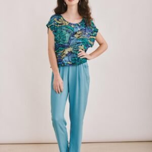Top Bella - Punto Viscosa Estampada