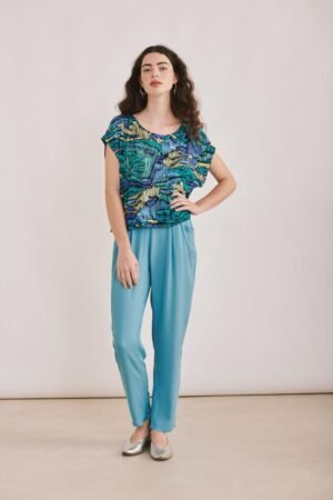 Top June - Punto Viscosa Estampada