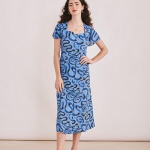 Jane Jacobs Dress - Original Snake Print