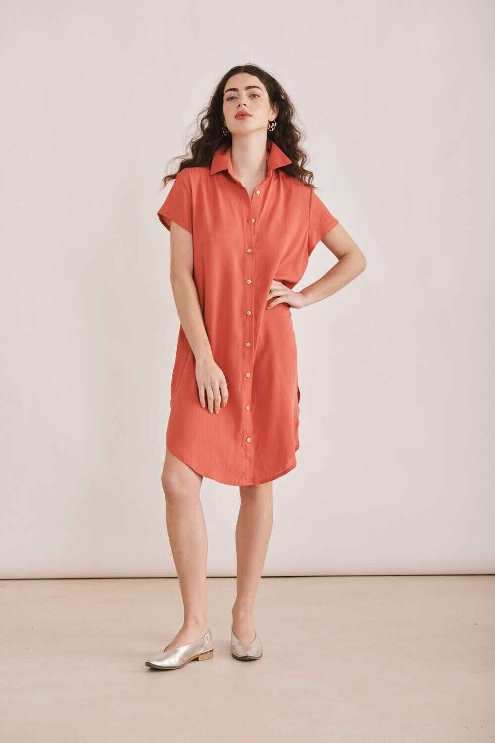 Alice & Gertrud Shirt Dress - Tile