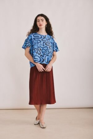 Eleanor Skirt - Burgundy