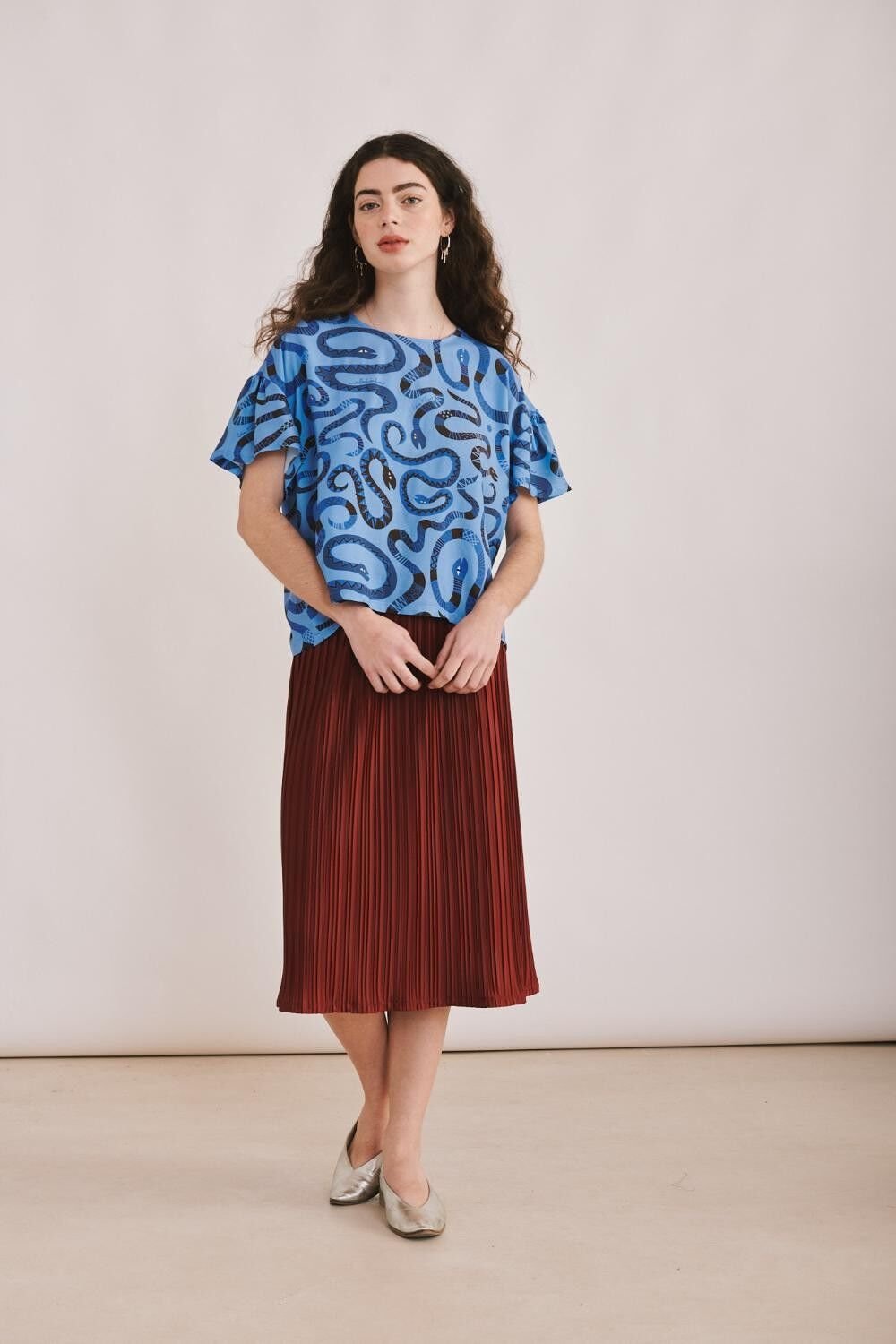 Eleanor Skirt - Burgundy