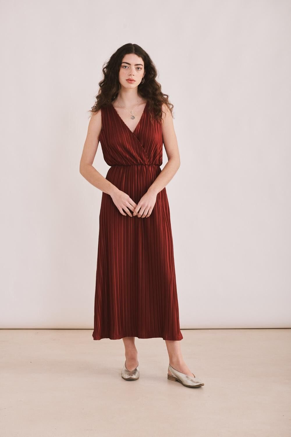 Margarita Dress - Burgundy