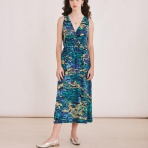 Margarita Dress - Printed Viscose Knit