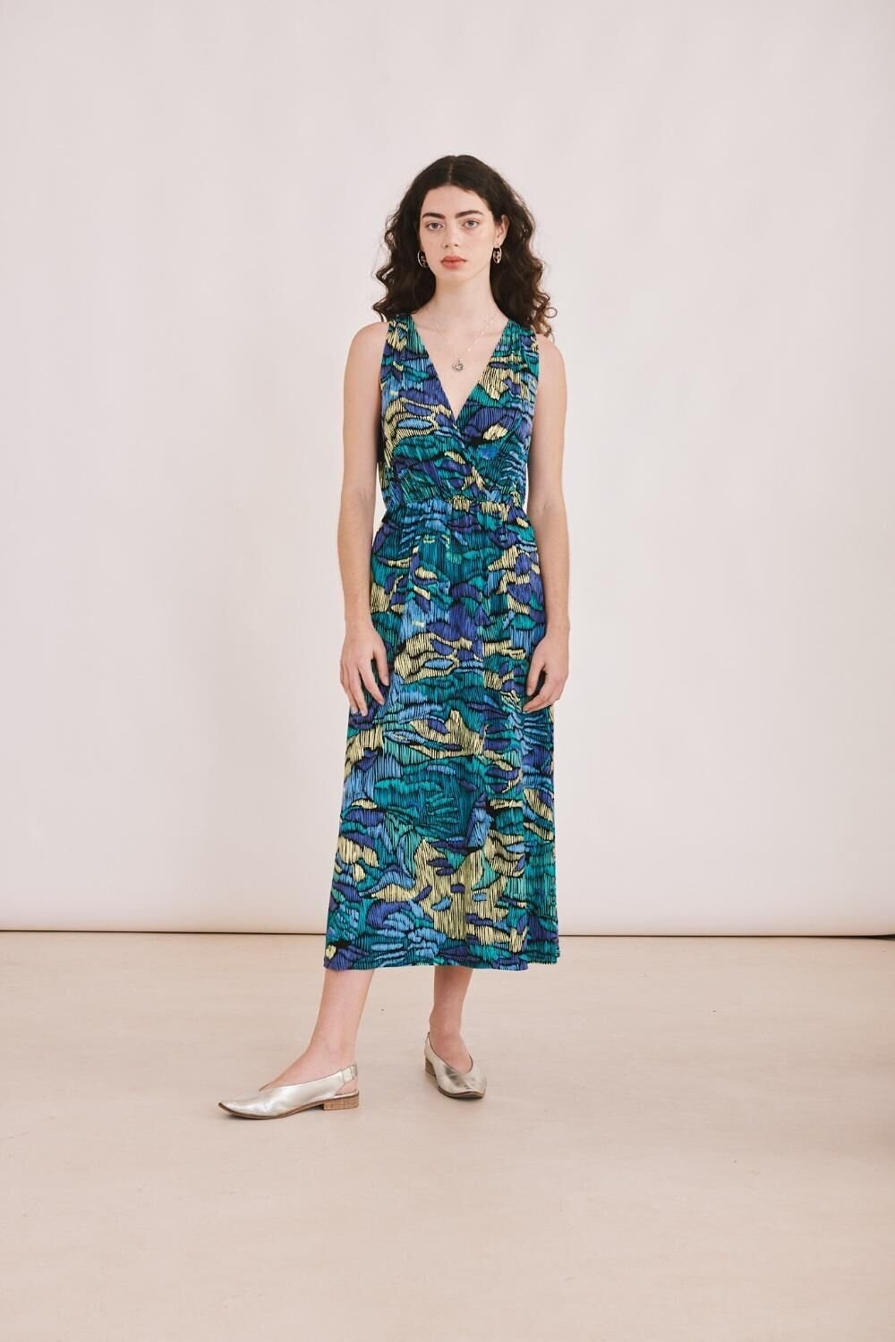 Margarita Dress - Printed Viscose Knit