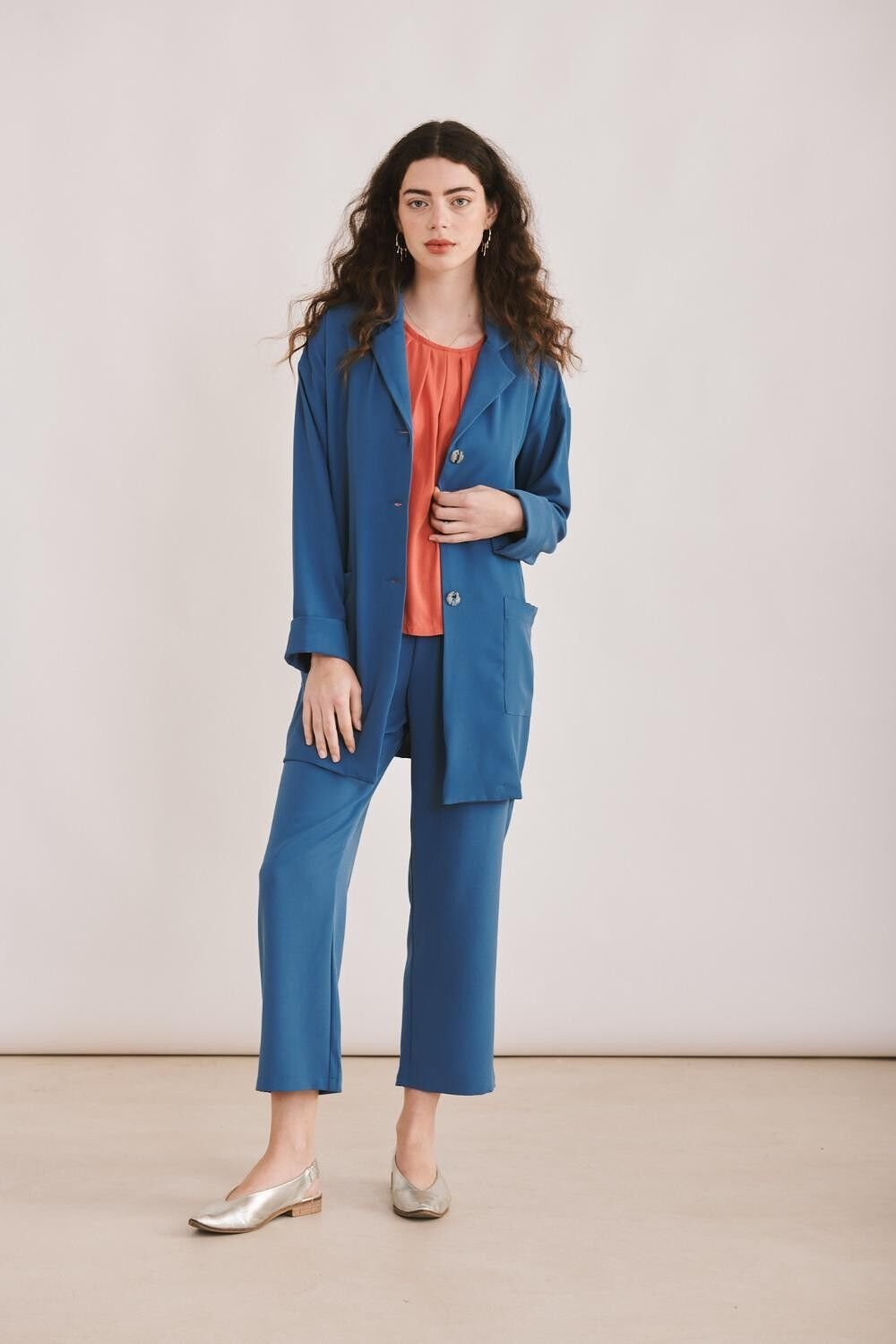 Staten Island Jacket - Solid Blue