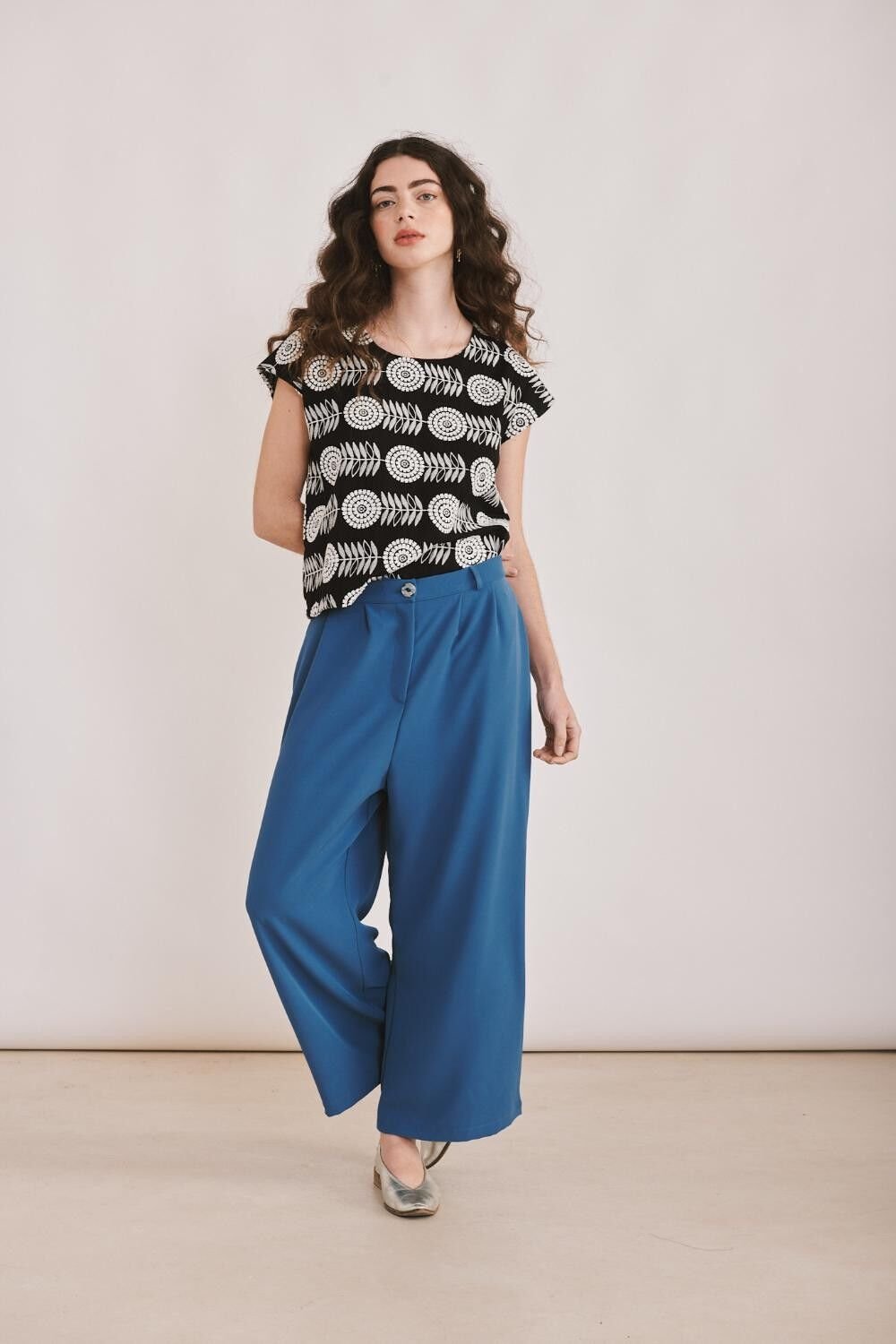 Aunt Shirley Top - Embroidered