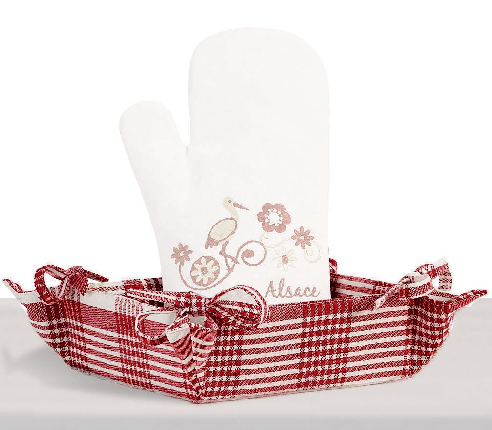 Harz Bread Basket Rouge 20 X 20