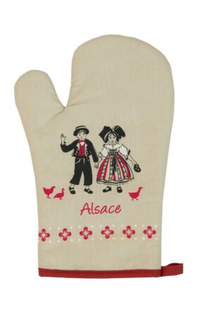 Oven Mitt and Pot Holder Ficelle 18 X 28
