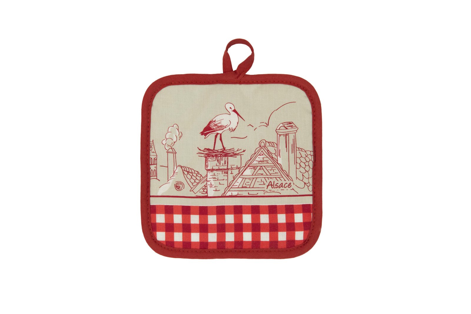 Assa Oven Mitt and Pot Holder Ficelle 18 X 28 - Image 2
