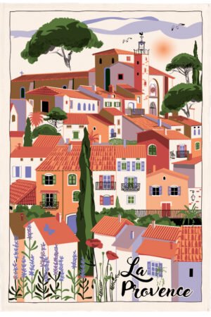 Village Provence Tea Towel Écru 48 X 72