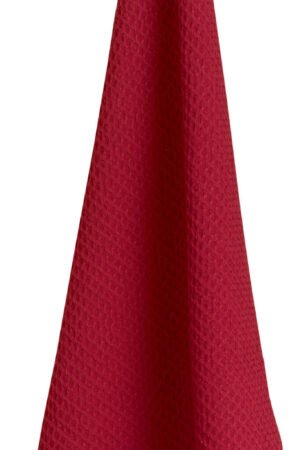 Mumba Honeycomb Tea Towel Rubis 50 X 70