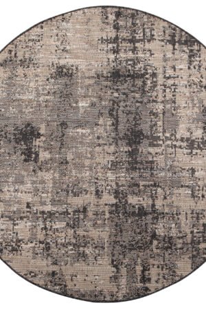 Catania Outdoor Rug Gris Diameter 160