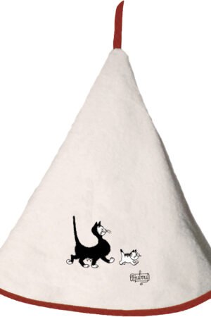 Dubout Mère & Fils Hand Towel Ivoire Diameter 60