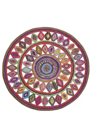 Bowey Rug Multicolore Diameter 90