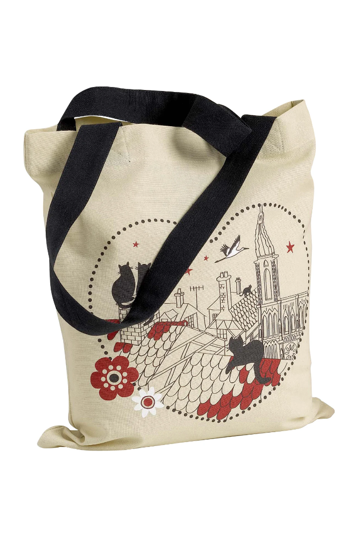Chats Coeur Bag Beige 40 X 35