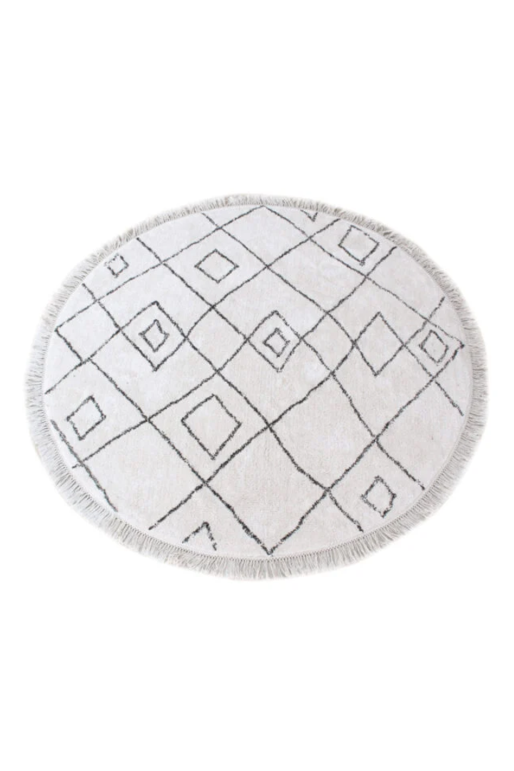 Ervin Rug Ivoire/Taupe Diameter 160