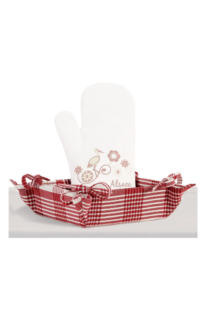 Harz Bread Basket Rouge 20 X 20