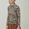 Janis T-shirt - Flocked Tulle