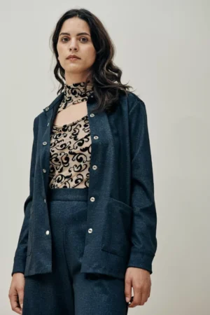 Journey Jacket - Indigo