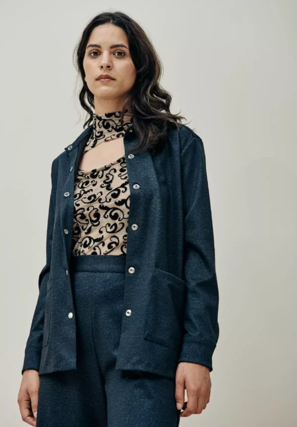 Journey Jacket - Indigo