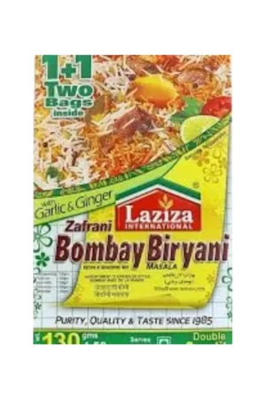 LAZIZA ZAFRANI BOMBAY BIRYANI MASALA 6X130g