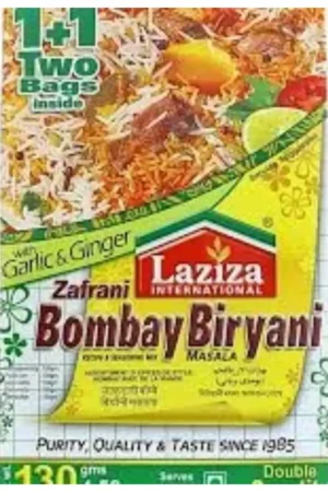 LAZIZA ZAFRANI BOMBAY BIRYANI MASALA 6X130g