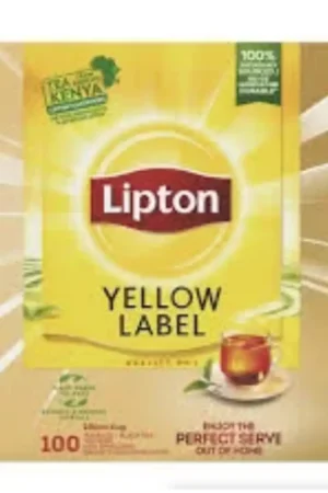 LIPTON YELLOW LABEL TEA BAGS 12X100