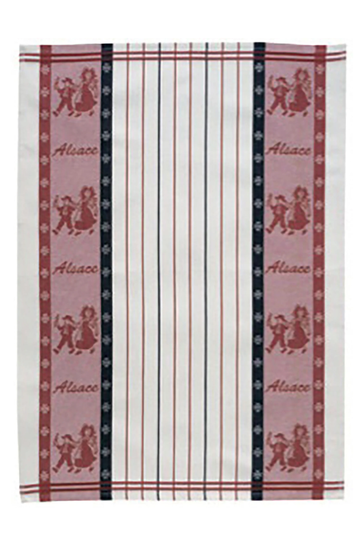 Lisel Jacquard Tea Towel Rouge 70 X 50