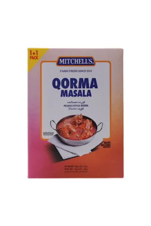 MITCHELL'S QORMA MASALA 72X100g