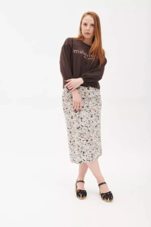 Marble Print Luna Skirt.